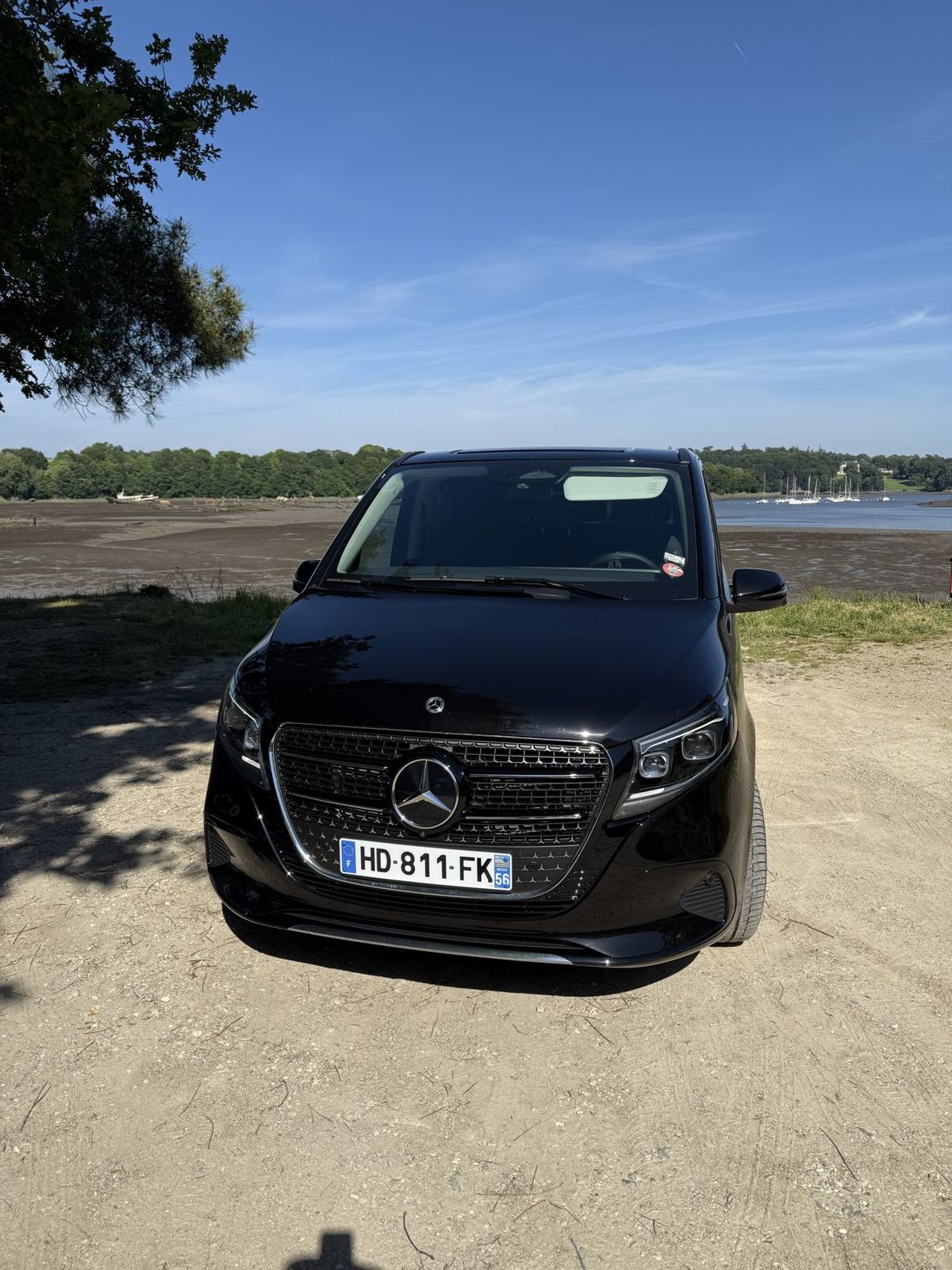 Calandre de la Mercedes Classe V